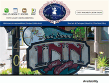 Tablet Screenshot of amidsummersinn.com